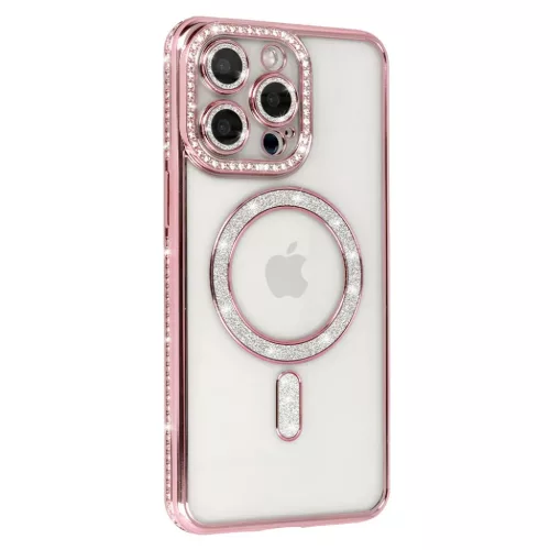 Bling Magsafe Xiaomi Redmi Note 15 Pro 4G tok rózsaszín-5900217503026 2 kép