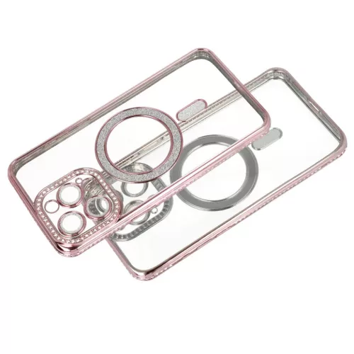 Bling Magsafe Xiaomi Redmi Note 15 Pro 4G tok rózsaszín-5900217503026 5 kép