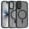  iPhone 17 Fekete Liavec Cloudy tok fém kamerakerettel (Kameravezérl-5900217504276 1 kép