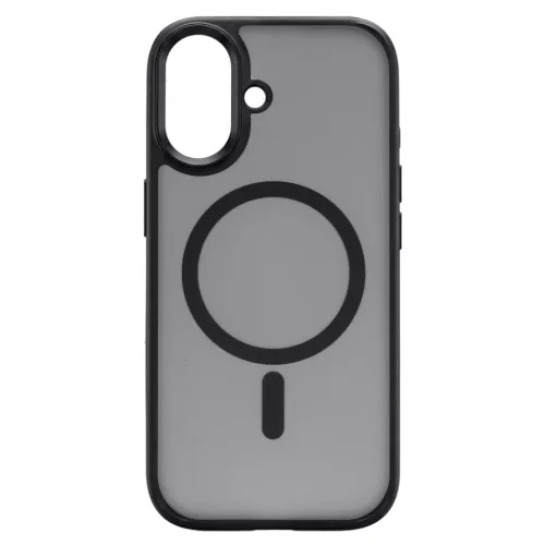  iPhone 17 Fekete Liavec Cloudy tok fém kamerakerettel (Kameravezérl-5900217504276 3 kép