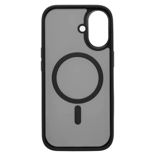  iPhone 17 Fekete Liavec Cloudy tok fém kamerakerettel (Kameravezérl-5900217504276 4 kép