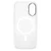  iPhone 17 Fehér Liavec Cloudy tok fém kamerakerettel (kamera vezér-5900217504283 4 kép