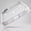  iPhone 17 Fehér Liavec Cloudy tok fém kamerakerettel (kamera vezér-5900217504283 5 kép