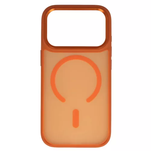  iPhone 17 Pro Narancssárga Liavec Cloudy tok fém kamera kerettel (k-5900217504320 3 kép