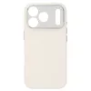  iPhone 17 Pro Max bézs Liavec Silk Shield tok fém kamera kerettel-5900217504634 3 kép