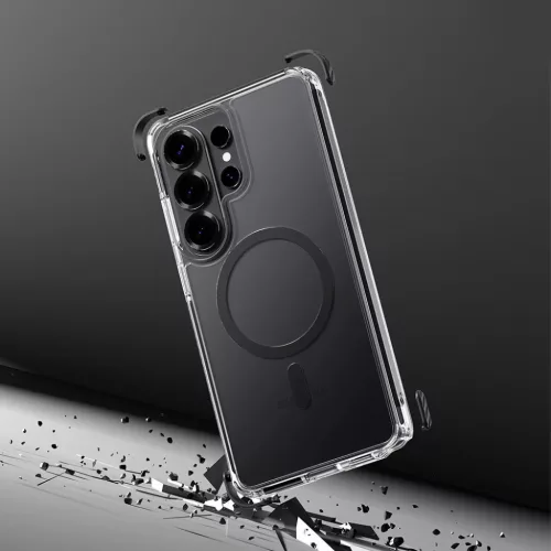  Samsung Galaxy S26 Átlátszó-Fekete Rock Crystal Clear mágneses sz-6942433018266 8 kép