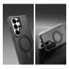  Samsung Galaxy S26 Ultra fekete Rock Rotating Stand Soft Touch Soroza-6942433018334 4 kép