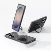  Samsung Galaxy S26 Ultra fekete Rock Rotating Stand Soft Touch Soroza-6942433018334 5 kép