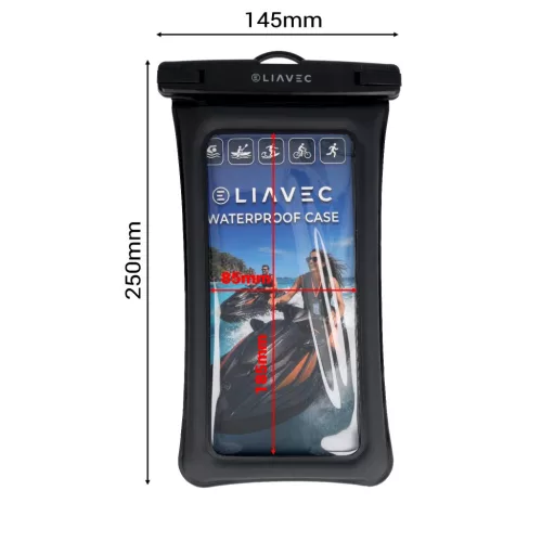 Liavec Aqua univerzális vízálló telefontok légkamrával-5900217507215 6 kép