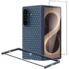  Samsung Galaxy Z Fold 8 Ultra kék Benks ArmorGrid Pro Grand Combo mágneses tok