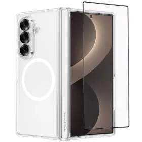    Samsung Galaxy Z Fold 8 Ultra Benks Magnetic Crystal Grand Combo mágneses, átlátszó tok- és kijelzővédő készlet (C.K.JC.SA.00.0051)