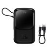 Baseus Qpow Pro Powerbank 10000mAh USB + TYP C - PD 22,5W Type C kábe-6932172620608 2 kép