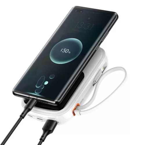 Baseus Qpow digitális kijelzős power bank gyors töltéssel 20000mAh-6932172620660 2 kép