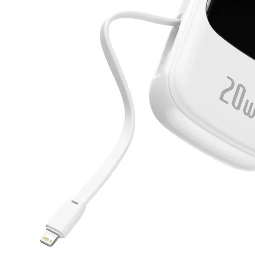 Baseus Qpow digitális kijelzős power bank gyors töltéssel 20000mAh-6932172620660 6 kép