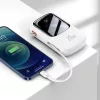 Baseus Qpow digitális kijelzős power bank gyors töltéssel 20000mAh-6932172620660 9 kép