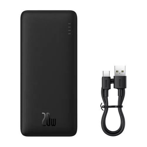 Baseus Airpow 10000mAh 20W powerbank (fekete)-6932172626884 7 kép