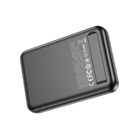 XO mágneses power bank PR264 20W 10000mAh fekete-6920680862528 2 kép