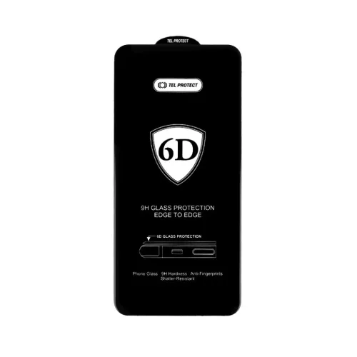 Full Glue 6D Tempered Glass for SAMSUNG GALAXY S22/S23 FEKETE (ujjleny-5900217017899 3 kép