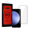 Full Glue 6D Edzett Üveg Samsung Galaxy S23 Plus Fekete üvegfólia