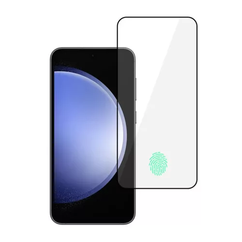 Üvegfólia HARD Full Glue 5D Samsung Galaxy S23 Plus Fekete (ujjlenyo-5900217161868 2 kép
