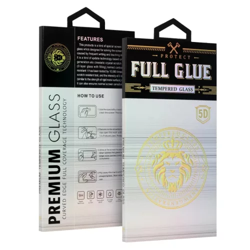 Üvegfólia HARD Full Glue 5D Samsung Galaxy S23 Plus Fekete (ujjlenyo-5900217161868 4 kép