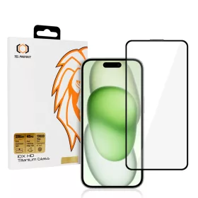 10X HD Titanium edzett üveg Iphone 15-re,-5900217384823 1 kép