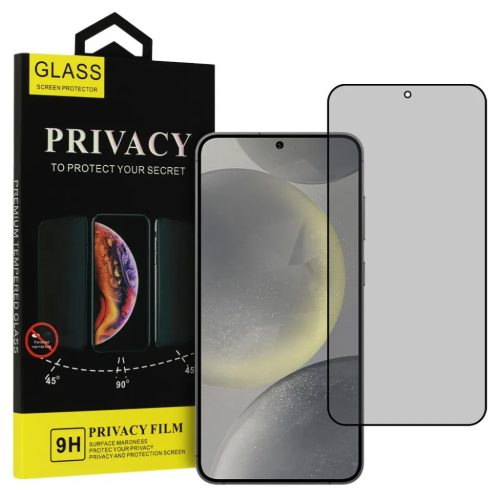 Samsung Galaxy S24 Plus Fekete Privát Üvegfólia-5900217434849 1 kép