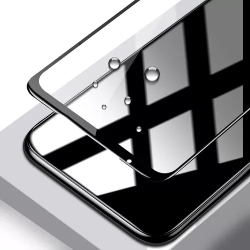Full Glue 6D Edzett Üveg iPhone 16 Fekete - 10 CSOMAG üvegfólia-5900217442455 7 kép