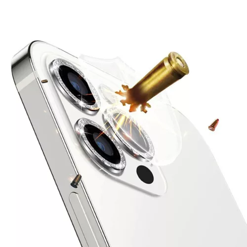 Tempered Glass HARD DIAMOND kameraüveg iPhone 16/16 Plus arany (2 dar-5900217442660 7 kép