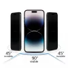 Edzett Üveg Adatvédelmi Üvegfólia IPHONE 16 FEKETE-5900217442837 3 kép