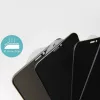 Edzett Üveg Adatvédelmi Üvegfólia IPHONE 16 FEKETE-5900217442837 4 kép