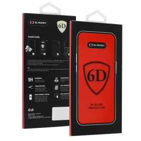  Teljes Ragasztású 6D Edzett Üvegfólia XIAOMI REDMI NOTE 13 PRO PLUS 5G FEKETE