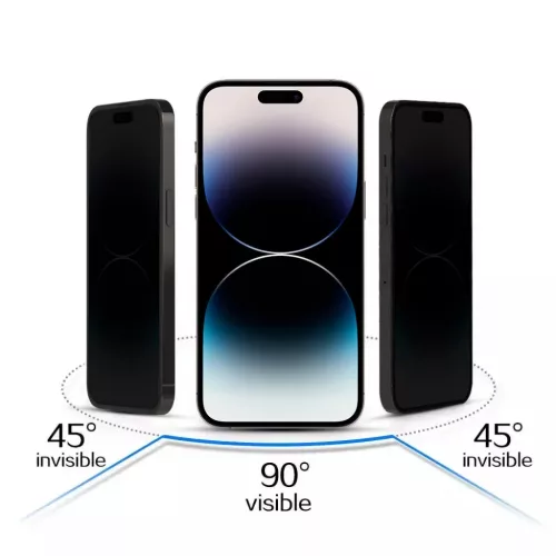 Edzett üveg Privacy Glass SAMSUNG GALAXY S25 FEKETE üvegfólia-5900217461586 3 kép