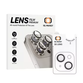  iPhone 13/13 Mini átlátszó Edzett üveg Tel Protect 3D lencsevéd�-5900217467359 1 kép