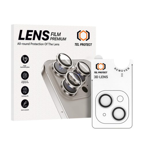 Edzett üveg Tel Protect 3D lencsevédő iPhone 13/13 Mini kamerához -5900217467359 1 kép