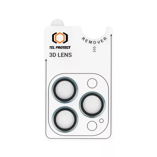  iPhone 13 Pro/13 Pro Max Kék Tel Protect 3D Lencsevédő Üvegfólia-5900217467397 2 kép