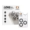 Tempered glass Tel Protect 3D objektív a kamerára iPhone 14 Pro/14 Pro Max lila (3 db objektív) üvegfólia