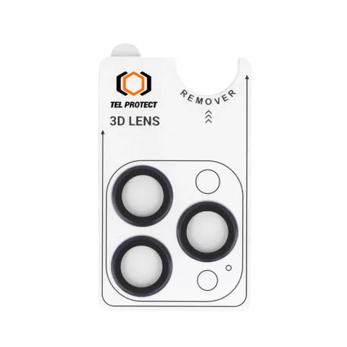 Tempered glass Tel Protect 3D objektív a kamerára iPhone 14 Pro/14 P-5900217467441 2 kép