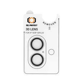 Tel Protect 3D Kamera lencsevédő üvegfólia iPhone 16/16 Plus átl�-5900217467519 2 kép