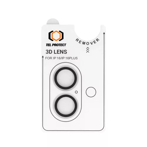 Tel Protect 3D Kamera lencsevédő üvegfólia iPhone 16/16 Plus átl�-5900217467519 2 kép