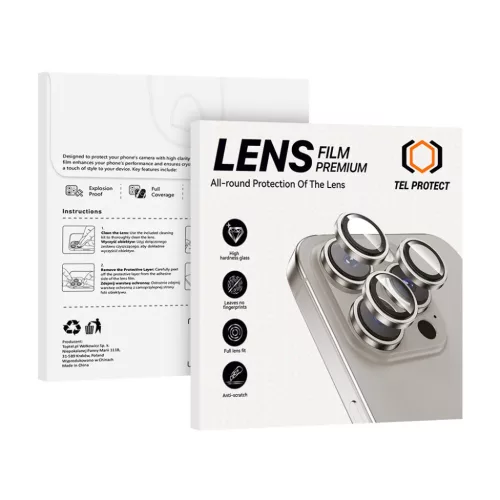 Edzett üveg Tel Protect 3D Lencse a kamerára Samsung Galaxy S25 Ultr-5900217467588 6 kép