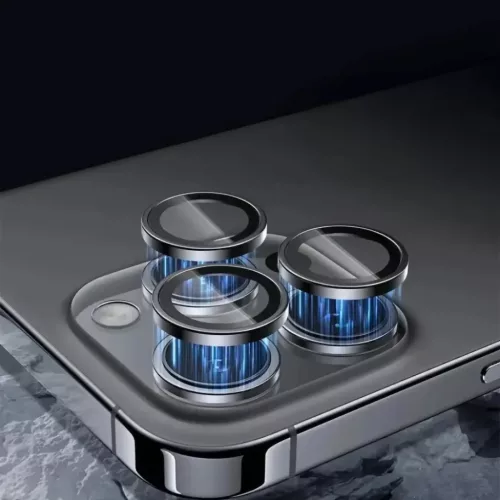 Edzett üveg Tel Protect 3D lencsevédő Samsung Galaxy S25 Ultra feke-5900217467595 4 kép
