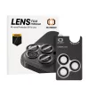 Tel Protect 3D Lencsevédő edzett üveg Aramid sorozat iPhone 13 Pro/13 Pro Max kamerára (3 darabos lencse) üvegfólia