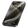 Benks edzett üveg Arc Shield teljes lefedettségű üvegfólia iPhone 15 Pro fekete üvegfólia