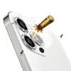  iPhone 17 Pro/17 Pro Max Fekete HARD DIAMOND Edzett üveg (kamera) ü-5900217480525 7 kép