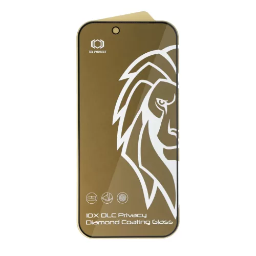 Tempered glass Tel Protect 10X Privacy DLC Diamond Coating for Iphone -5900217482666 3 kép