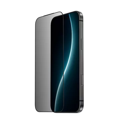  iPhone 17 Pro fekete Benks ultra pajzs betekintésvédő edzett üveg-6948005961176 3 kép