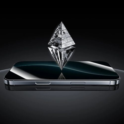  iPhone 17/16 Pro Fekete Benks Glass Warrior Privacy üvegfólia-6948005961800 6 kép