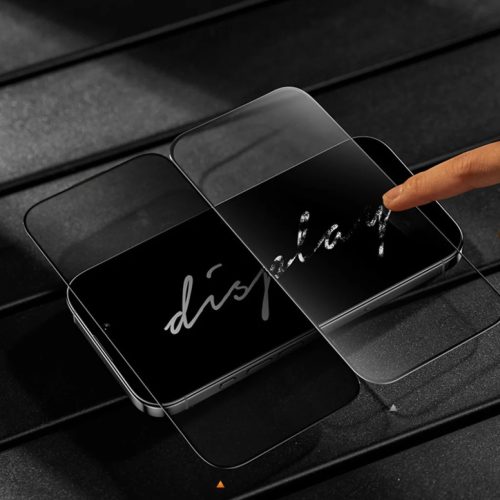  iPhone 17/16 Pro Fekete Benks Glass Warrior Privacy üvegfólia-6948005961800 10 kép