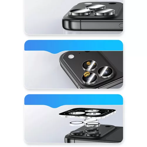  iPhone 17 Átlátszó Benks Edzett üveg Glass Warrior Lencsevédő k-6948005961688 7 kép